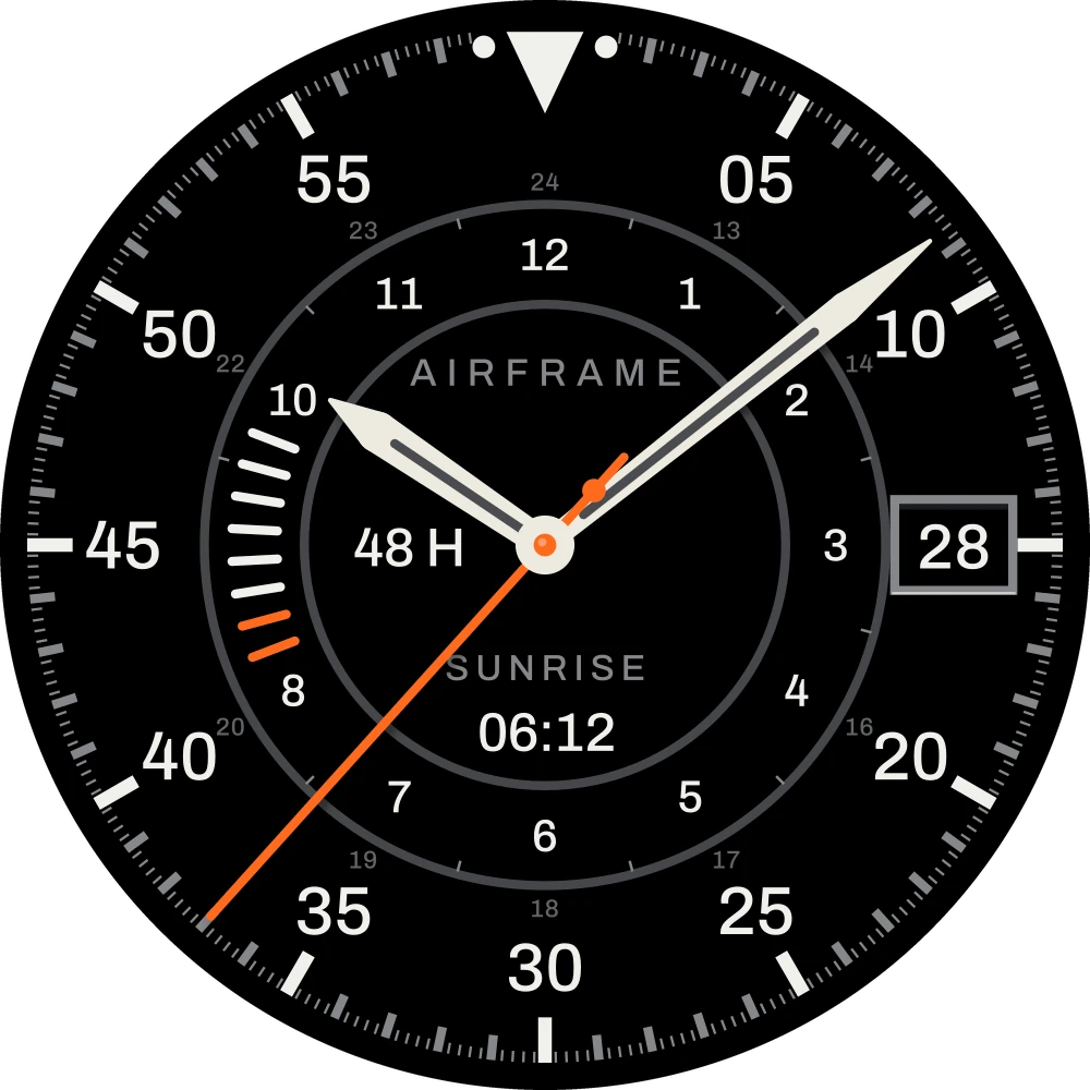 Utility watch face